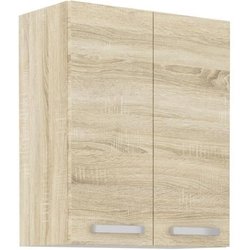 Hochschrank mit 2 Flügeltüren - Sonoma Eiche Dekor - B 60 cm x T 31,6 