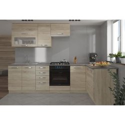 LASSEN Cuisine complete d angle 240x165 cm avec plan de travail - Angl