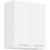 ATLAS Tall unit with 2 doors - White decor - L60 cm