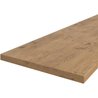 LANCELOT Arbeitsplatte - Eichendekor - L 240 x T 60 x 3 cm