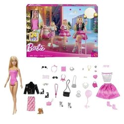 Calendrier de l Avent Barbie Fashionistas, avec 24 pieces et accessoir
