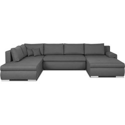 Cabrio Panorama -Ecksofa - 7 Plätze - Indian - 100% Polyester Stoff - 
