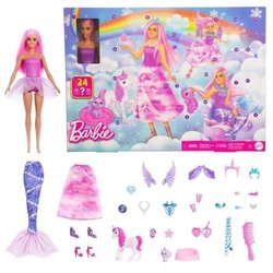 Barbie - Calendrier de l Avent - Avec poupée mode et 24 surprises - Ba