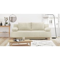 3 -seerer Cabrio -Bank Mika - beige gerippt