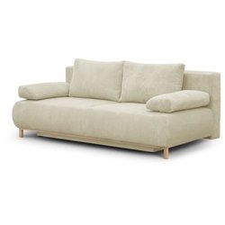 3 -seerer Cabrio -Bank Mika - beige gerippt