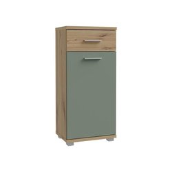 CHAMP - Mueble de baño - 40,2 x 28,9 x 87,6 cm - Roble artesanal / Ver