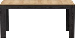 Table a manger extensible BOHOL  Noir & Bois  8 personnes  Extensio