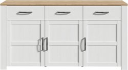 Buffet BOHOL Blanc  3 Portes & 3 Tiroirs  L 166,1 × P 42 × H 87 cm 