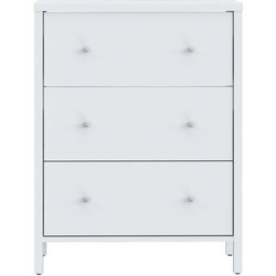 Onderkast - Wit - 3 laden - L64 x D40 x H83 cm - IPSARON