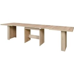 Table a manger extensible de 6 a 12 personnes style contemporain décor