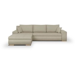 Umkehrbares, umwandelbares Ecksofa + Aufbewahrungsbox  Stoff Malmo Be