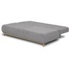 Banquette convertible 3 places MIKA - Velours côtelé gris clair - Coff