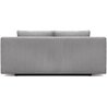 Banquette convertible 3 places MIKA - Velours côtelé gris clair - Coff