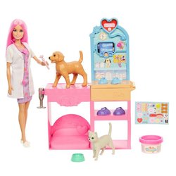 Barbie - Barbie Dierenkliniek Speelset - Pop en Accessoires - Barbie -