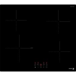 Placa de cocina FAGOR FTI468 59 cm 4 fuegos de inducción Cristal negro