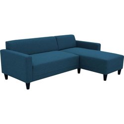 Fixes Ecksofa 4 - Sender Bob - Marine Stoff - Reversible - L 197 x D 1