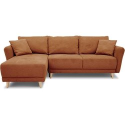 Canapé d angle convertible réversible 3-4 places CLAUDIUS - Tissu Terr