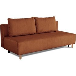 GINO 3-Sitzer-Sofa, umwandelbar, gerades Design, Stoff Lincoln Terrako