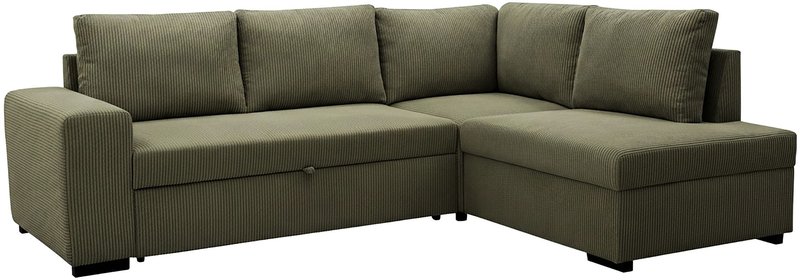 Canapé d angle convertible réversible - 4/5 places - NIRVANA - Tissu v