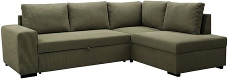 Canapé d angle convertible réversible - 4/5 places - NIRVANA - Tissu v