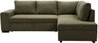 Canapé d angle convertible réversible - 4/5 places - NIRVANA - Tissu v