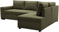 Canapé d angle convertible réversible - 4/5 places - NIRVANA - Tissu v