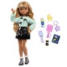 Barbie - Zia, la mejor amiga de tus sueños - Muñeca con 7 accesorios -