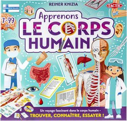Apprenons le corps humain - Jeu éducatif - TACTIC - 2 joueurs et plus 