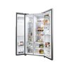 Amerikanischer Kühlschrank - HAIER - HSW59F18EIMM - Klasse E - 601 L -