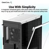 PC-Gehäuse ohne Netzteil  DEEPCOOL CH370 (Weiß)  Mini-Tower  Micro-