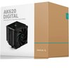 Deepcool - AK620 Digital (Black) - CPU Cooler - 2x120mm