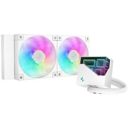 PC-koeling - DEEPCOOL - LT240 WH ARGB - 12 cm - 600-2400 rpm - Wit
