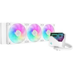 Wasserkühlung AIO - DEEPCOOL LT360 ARGB - 3x 120 mm ARGB-Lüfter - Weiß
