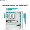PC-behuizing zonder voeding - DEEPCOOL CH560 DIGITAL (wit) - Medium to