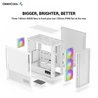 PC-behuizing zonder voeding - DEEPCOOL CH560 DIGITAL (wit) - Medium to