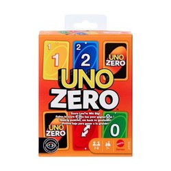 UNO Zéro - jeu de cartes - jeu de société famille - des 7 ans - 2 a 8 
