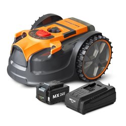 Robot cortacésped autónomo de 24 V sin cable perimetral - El robot más