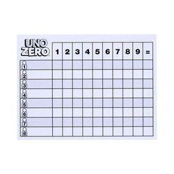 Klassisches Uno Zero-Spiel