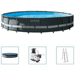 Intex - 26334gn - Ultra XTR Runde Rohrrunde Pool -Kit Ø 6,10 x 1,22 m
