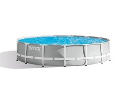 INTEX Tubular Pool Kit Prismenrahmen - Ø457 x 106 cm