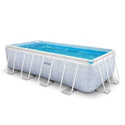 INTEX Rohr-Aufstellpool-Set  Pris-Rahmen  400 x 200 x 100 cm  recht