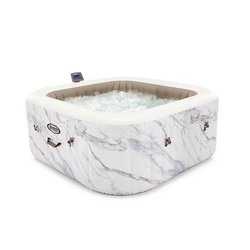 Spa gonflable INTEX - Calacatta - 173 x 173 x 71 cm - 4 places - Carré
