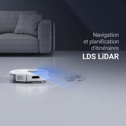 EZVIZ RE5 - Robotstofzuiger - 4000 Pa vermogen - LIDAR-navigatie - Obs
