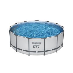 BESTWAY Aufstellpool-Set für Röhrenpools  Steel Pro Max  396 x 122 
