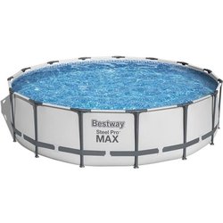 Kit Piscine hors sol tubulaire BESTWAY Steel Pro Max- 457 x 107 cm - 