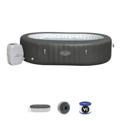 Spa gonflable BESTWAY - Lay-Z-Spa Mauritius - Avec Wifi - Airjet 180 A