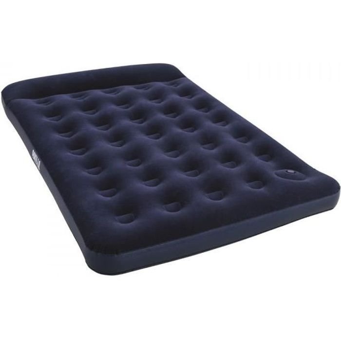 Colchón inflable para acampar - BESTWAY - 67225 - 2 plazas - 1,91m x 1