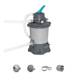 Sandfilter/Filterpumpe für Schwimmbecken bis 18 m3 - Bestway - 3.596 L