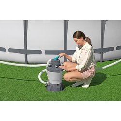 Pompa filtro/filtrazione a sabbia per piscine fino a 18 m3 - Bestway -