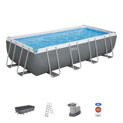 Kit Piscine hors sol tubulaire BESTWAY - Steel Pro Max - 549 x 274 x 